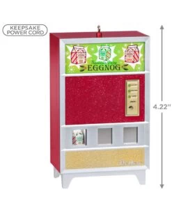 Hallmark Nellco Eggnog Machine Musical Ornament With Light -Toy store 000500 1000622254 NoColor ALT3