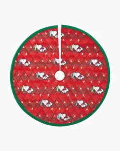 Hallmark Mini The Peanuts® Gang Snoopy Christmas Tree Topper And Tree Skirt Set -Toy store 000500 1000622256 NoColor ALT2