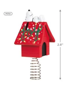 Hallmark Mini The Peanuts® Gang Snoopy Christmas Tree Topper And Tree Skirt Set -Toy store 000500 1000622256 NoColor ALT4