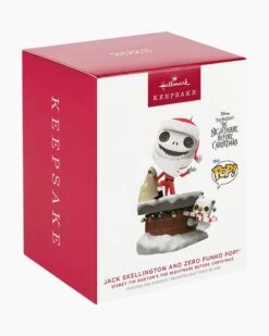 Hallmark Disney The Nightmare Before Christmas Jack Skellington And Zero Funko POP!® Ornament 10 Hallmark Disney The Nightmare Before Christmas Jack Skellington And Zero Funko POP!® Ornament -Toy store 000500 1000622260 NoColor ALT4