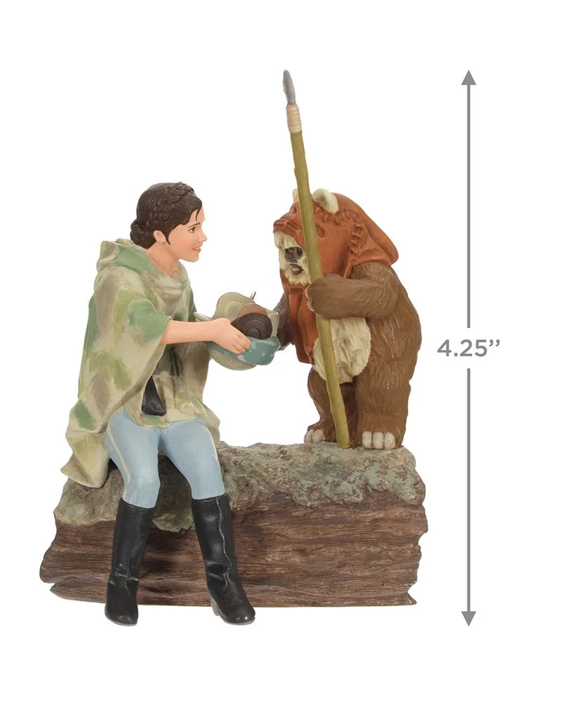 Hallmark Star Wars: Return Of The Jedi™ A Curious Encounter On Endor™ Ornament 4 Hallmark Star Wars: Return Of The Jedi™ A Curious Encounter On Endor™ Ornament - Image 4