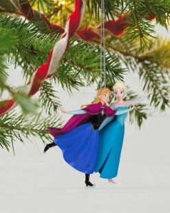 Hallmark Disney Frozen 10th Anniversary Two Sisters, One Heart Ornament