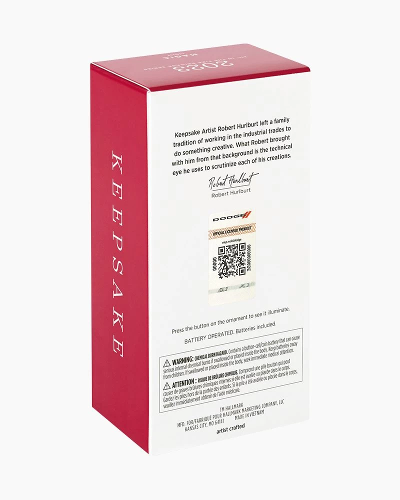 Hallmark Fire Brigade 1956 Dodge Fire Engine 2023 Ornament With Light 6 Hallmark Fire Brigade 1956 Dodge Fire Engine 2023 Ornament With Light - Image 6