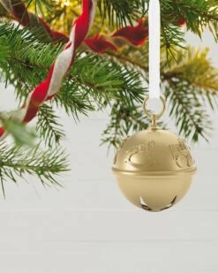 Hallmark 50th Anniversary Ring In The Season Special Edition Metal Bell Ornament