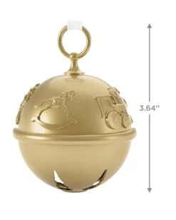 Hallmark 50th Anniversary Ring In The Season Special Edition Metal Bell Ornament -Toy store 000500 1000622272 NoColor ALT3