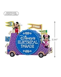 Hallmark Disney Mickey Mouse Disney's Electrical Parade Musical Ornament With Light -Toy store 000500 1000622280 NoColor ALT3