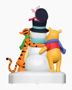 Hallmark Disney Winnie The Pooh A Happy Holiday Hug Musical Ornament -Toy store 000500 1000622281 NoColor ALT2