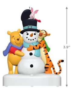 Hallmark Disney Winnie The Pooh A Happy Holiday Hug Musical Ornament -Toy store 000500 1000622281 NoColor ALT3