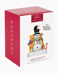 Hallmark Disney Winnie The Pooh A Happy Holiday Hug Musical Ornament -Toy store 000500 1000622281 NoColor ALT4
