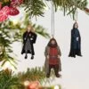 Hallmark Mini Harry Potter™ Hermione™, Hagrid™ And Snape™ Metal Ornaments (Set Of 3)