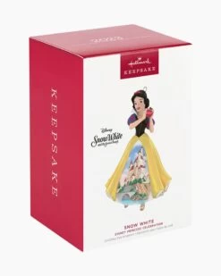 Hallmark Disney Princess Celebration Snow White Porcelain Ornament -Toy store 000500 1000622292 NoColor ALT4