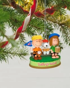 Hallmark The Peanuts® Gang Batter Up! Musical Ornament