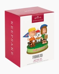 Hallmark The Peanuts® Gang Batter Up! Musical Ornament -Toy store 000500 1000622296 NoColor ALT4