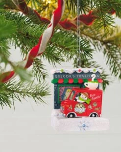 Hallmark Happy Holiday Parade Collection Gregor's Trattoria Musical Ornament With Light