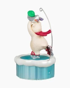 Hallmark Skating Snowball And Tuxedo Ornament With Motion -Toy store 000500 1000622301 NoColor ALT2