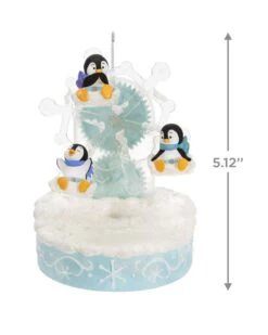 Hallmark Playful Penguins On Ferris Wheel Musical Ornament With Light And Motion -Toy store 000500 1000622309 NoColor ALT3