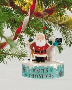Hallmark Nostalgic Noel Ornament With Sound And Motion
