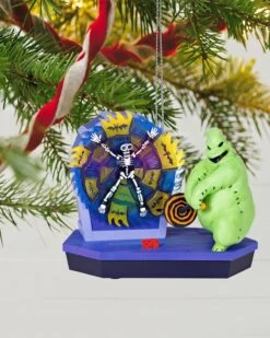 Hallmark Disney The Nightmare Before Christmas 30th Anniversary Mr. Oogie Boogie Musical Ornament