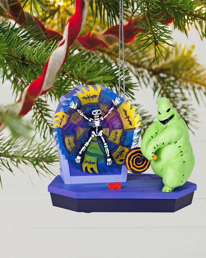 Hallmark Disney The Nightmare Before Christmas 30th Anniversary Mr. Oogie Boogie Musical Ornament 1 Hallmark Disney The Nightmare Before Christmas 30th Anniversary Mr. Oogie Boogie Musical Ornament