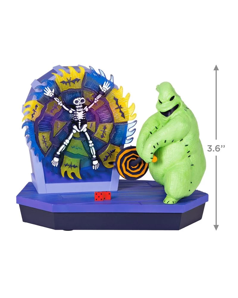 Hallmark Disney The Nightmare Before Christmas 30th Anniversary Mr. Oogie Boogie Musical Ornament 4 Hallmark Disney The Nightmare Before Christmas 30th Anniversary Mr. Oogie Boogie Musical Ornament - Image 4