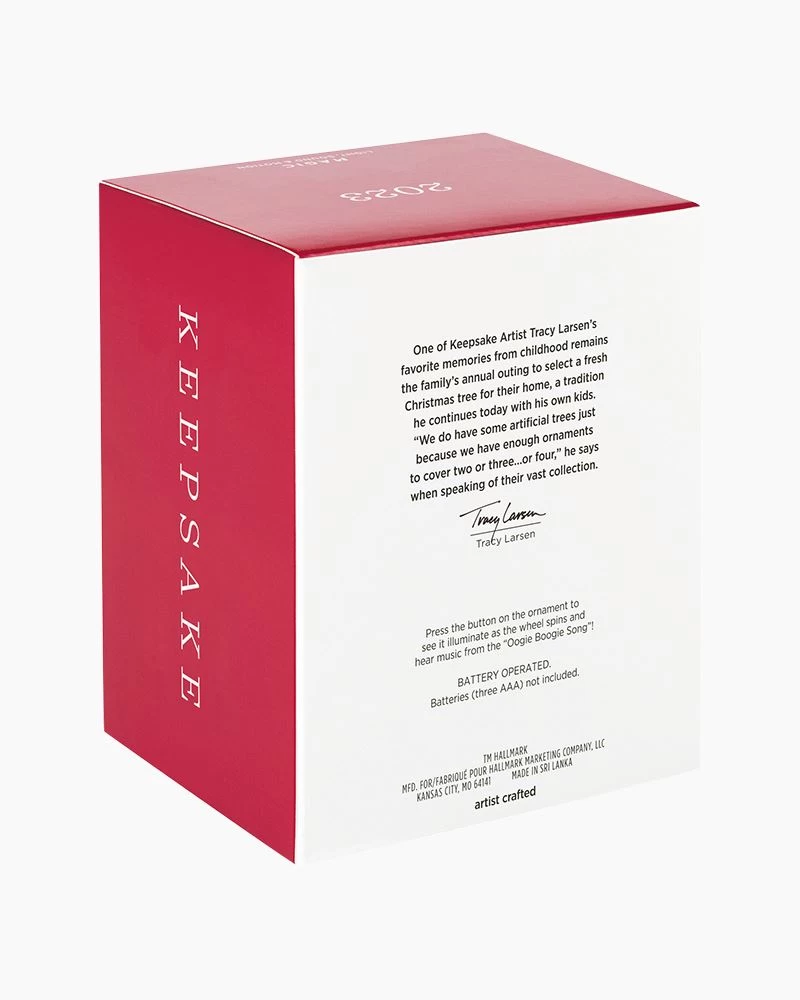 Hallmark Disney The Nightmare Before Christmas 30th Anniversary Mr. Oogie Boogie Musical Ornament 6 Hallmark Disney The Nightmare Before Christmas 30th Anniversary Mr. Oogie Boogie Musical Ornament - Image 6