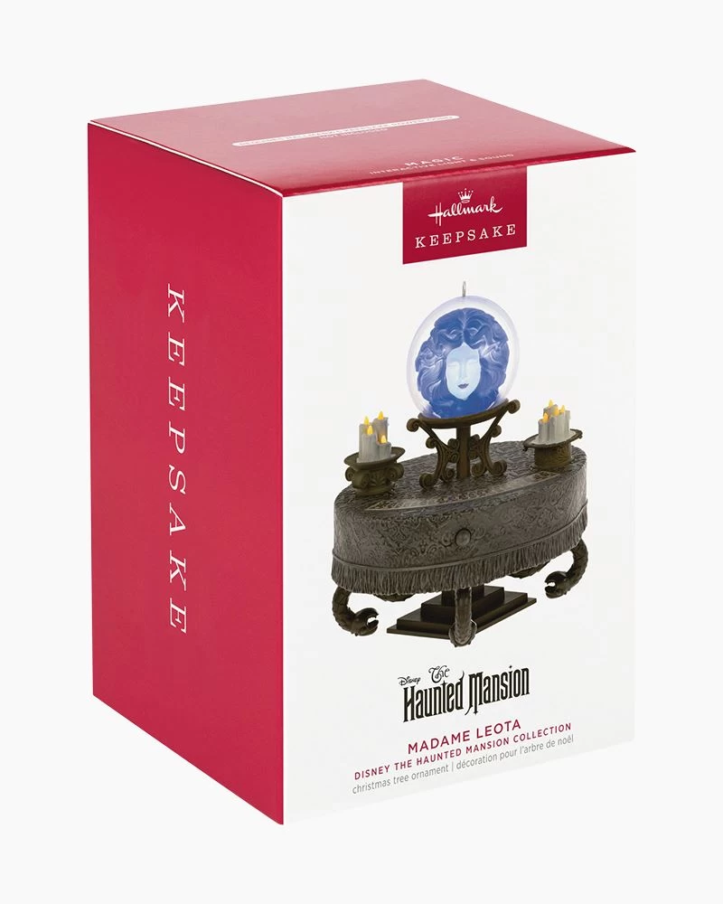 Hallmark Disney The Haunted Mansion Collection Madame Leota Ornament With Light And Sound 5 Hallmark Disney The Haunted Mansion Collection Madame Leota Ornament With Light And Sound - Image 5