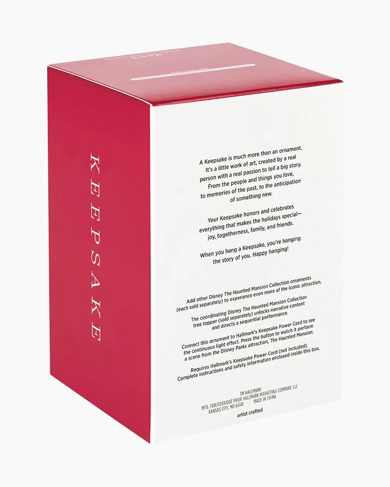 Hallmark Disney The Haunted Mansion Collection Madame Leota Ornament With Light And Sound 6 Hallmark Disney The Haunted Mansion Collection Madame Leota Ornament With Light And Sound - Image 6