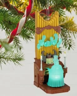 Hallmark Disney The Haunted Mansion Collection Victor Geist Ornament With Light And Sound