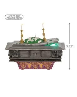 Hallmark Disney The Haunted Mansion Collection The Coffin In The Conservatory Ornament With Light And Sound -Toy store 000500 1000622314 NoColor ALT3