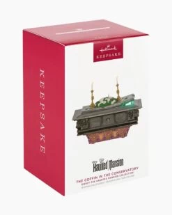 Hallmark Disney The Haunted Mansion Collection The Coffin In The Conservatory Ornament With Light And Sound -Toy store 000500 1000622314 NoColor ALT4
