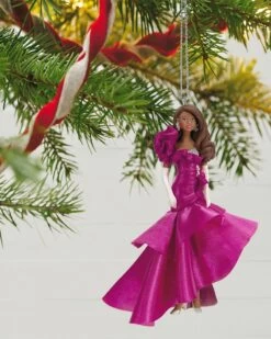 Hallmark Barbie™ Pink Collection™ 2023 Porcelain And Fabric Ornament