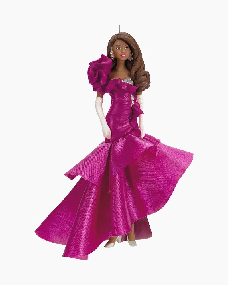 Hallmark Barbie™ Pink Collection™ 2023 Porcelain And Fabric Ornament 2 Hallmark Barbie™ Pink Collection™ 2023 Porcelain And Fabric Ornament - Image 2