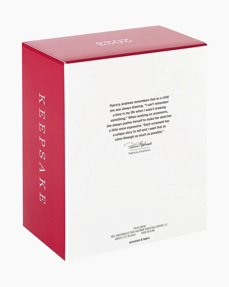 Hallmark Barbie™ Pink Collection™ 2023 Porcelain And Fabric Ornament 6 Hallmark Barbie™ Pink Collection™ 2023 Porcelain And Fabric Ornament - Image 6