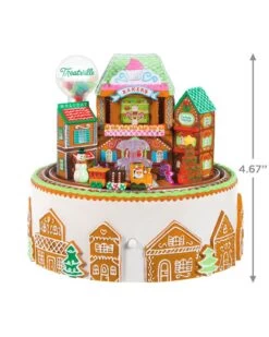 Hallmark Gingerbread Village Musical Ornament With Light And Motion -Toy store 000500 1000622323 NoColor ALT3