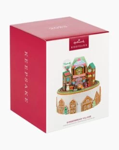 Hallmark Gingerbread Village Musical Ornament With Light And Motion -Toy store 000500 1000622323 NoColor ALT4