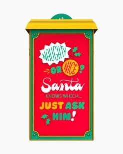 Hallmark Naughty & Nice Arcade Ornament With Light And Sound 8 Hallmark Naughty & Nice Arcade Ornament With Light And Sound -Toy store 000500 1000629436 NoColor ALT2