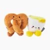 Hallmark Better Together Pretzel And Cheese Dip Magnetic Plush