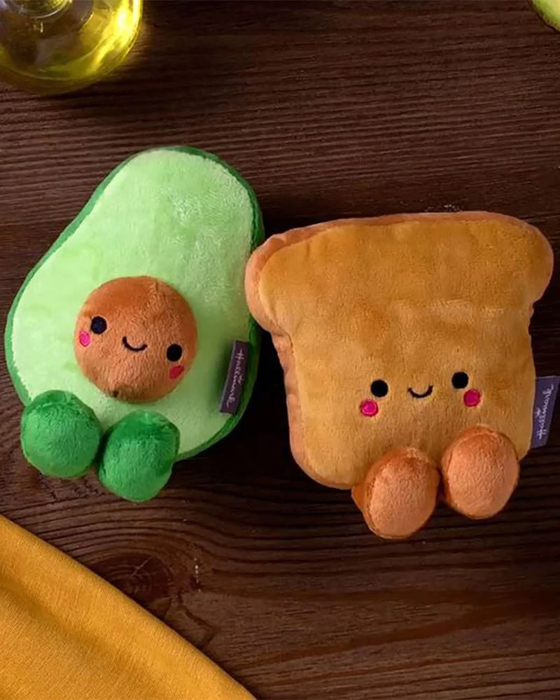 Hallmark Better Together Avocado And Toast Magnetic Plush 5 Hallmark Better Together Avocado And Toast Magnetic Plush - Image 5