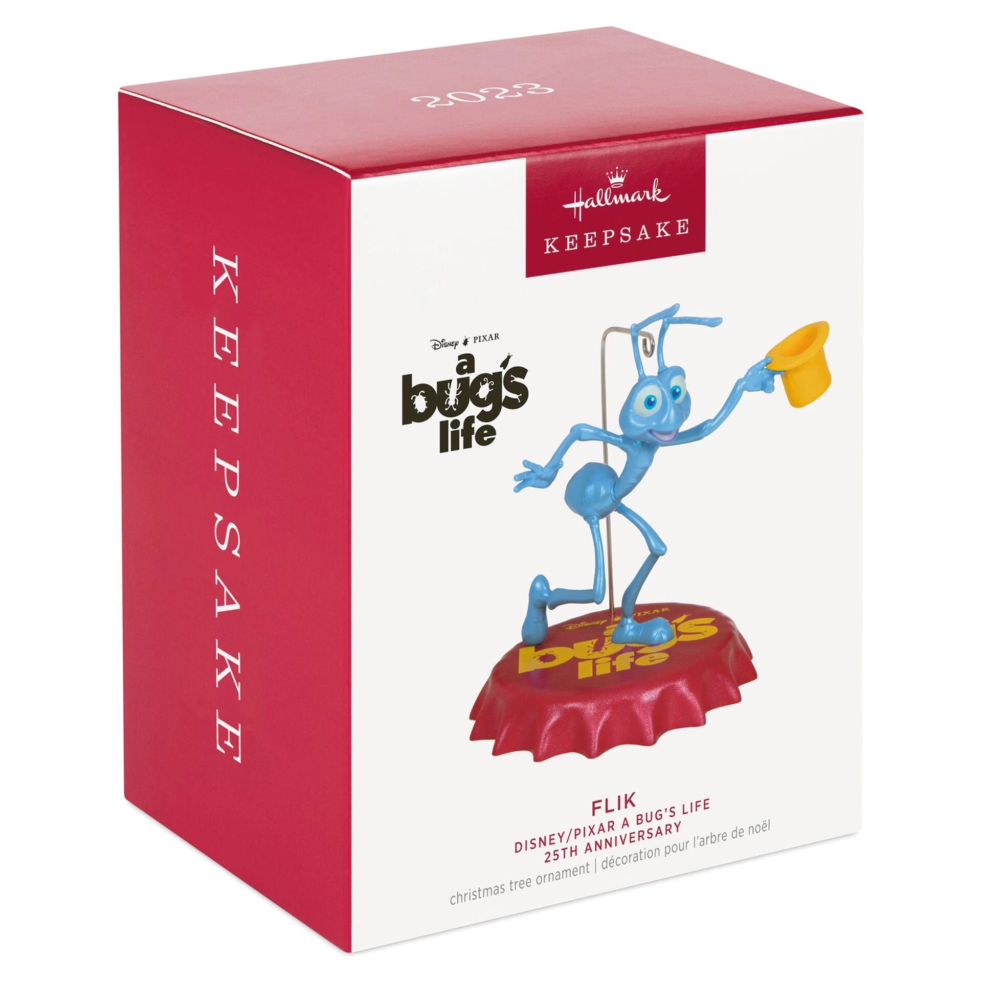 Hallmark Disney/Pixar A Bug's Life 25th Anniversary Flik Ornament 1 Hallmark Disney/Pixar A Bug's Life 25th Anniversary Flik Ornament