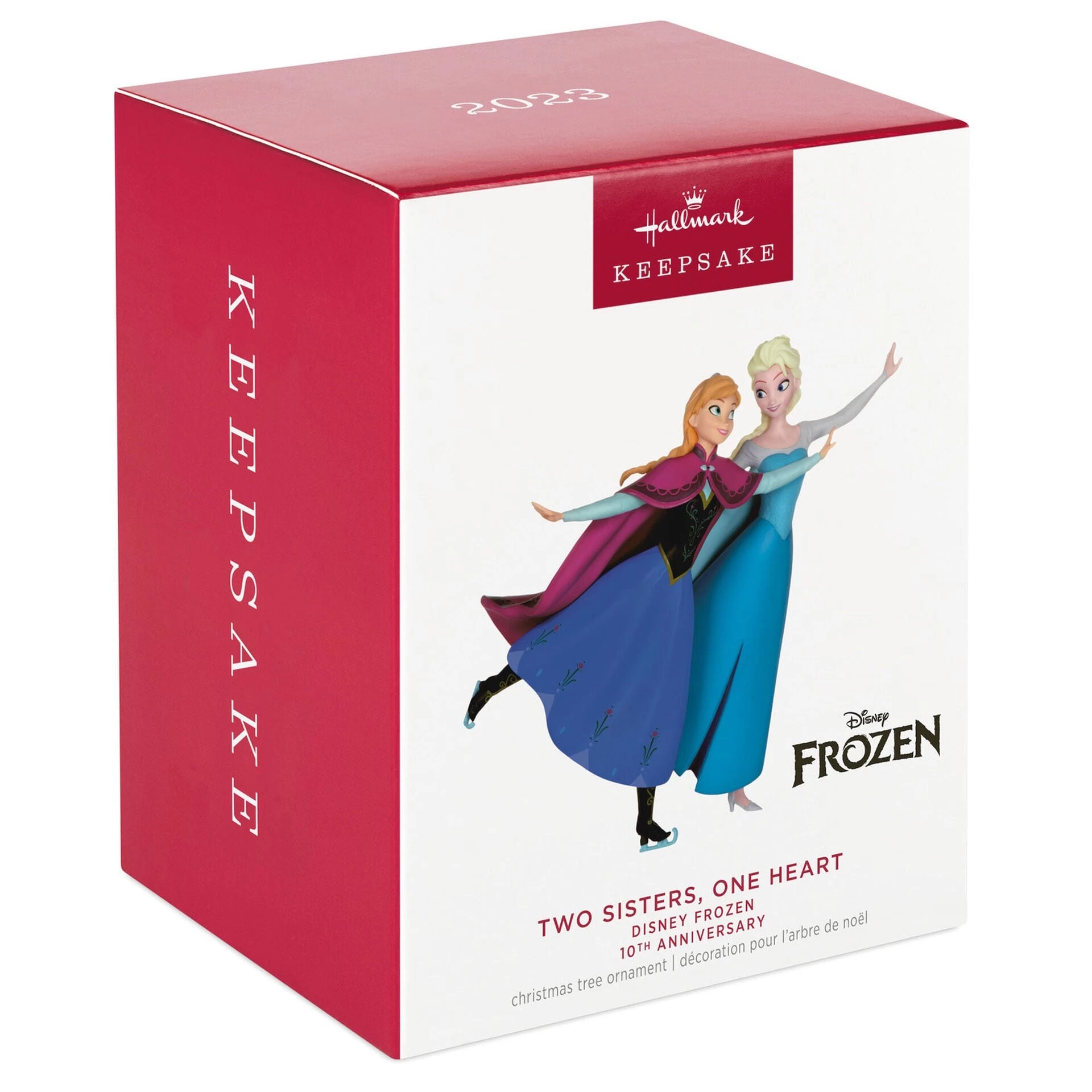 Hallmark Disney Frozen 10th Anniversary Two Sisters, One Heart Ornament 1 Hallmark Disney Frozen 10th Anniversary Two Sisters, One Heart Ornament