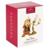Hallmark Disney Beauty And The Beast Lumiere And Cogsworth Ornament