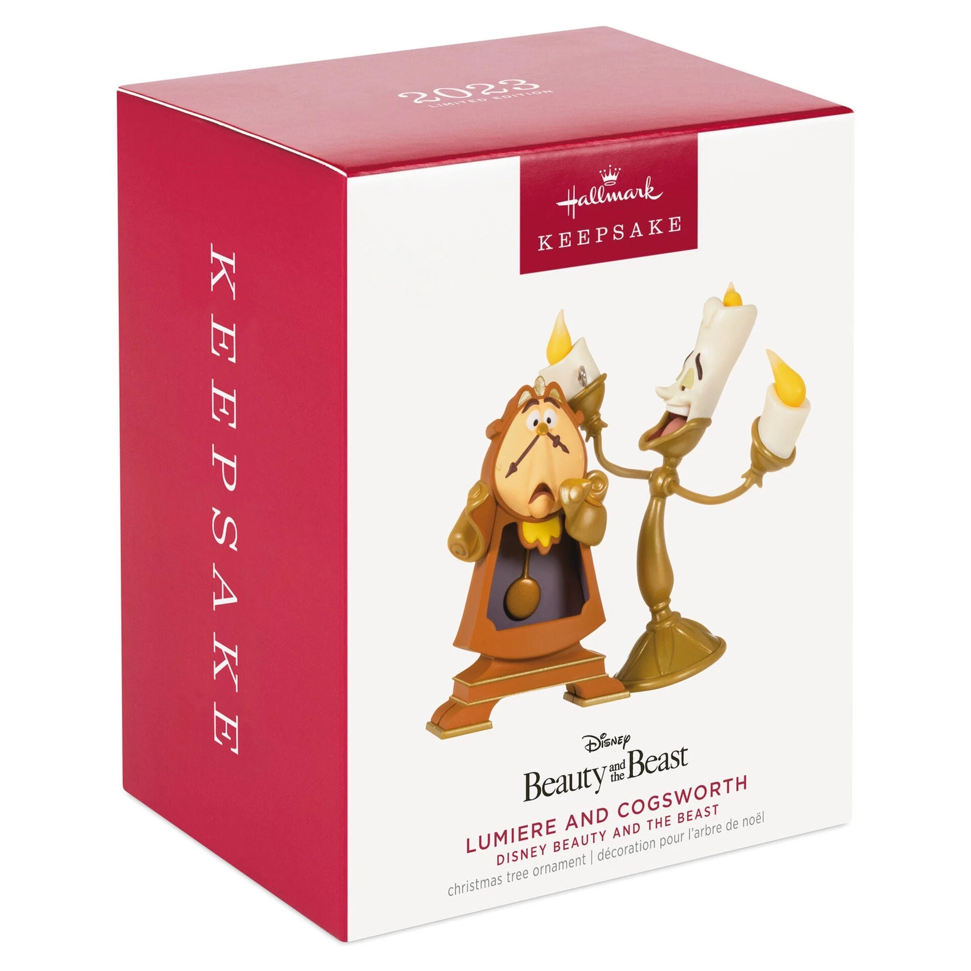 Hallmark Disney Beauty And The Beast Lumiere And Cogsworth Ornament 1 Hallmark Disney Beauty And The Beast Lumiere And Cogsworth Ornament