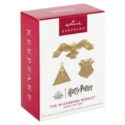 Hallmark Mini Harry Potter™ The Wizarding World™ Metal Ornaments, Set Of 3