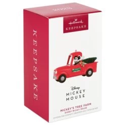 Hallmark Disney Mickey Mouse Mickey's Tree Farm 2023 Ornament
