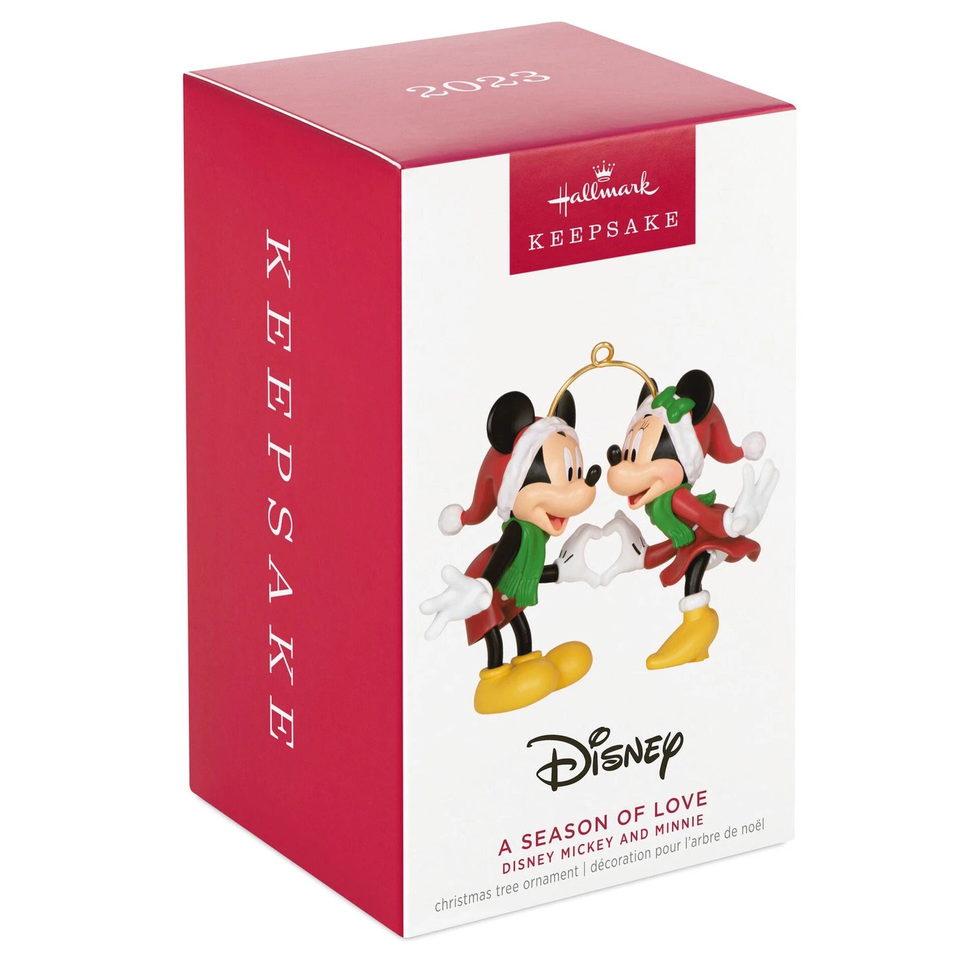 Hallmark Disney Mickey And Minnie A Season Of Love Ornament 1 Hallmark Disney Mickey And Minnie A Season Of Love Ornament