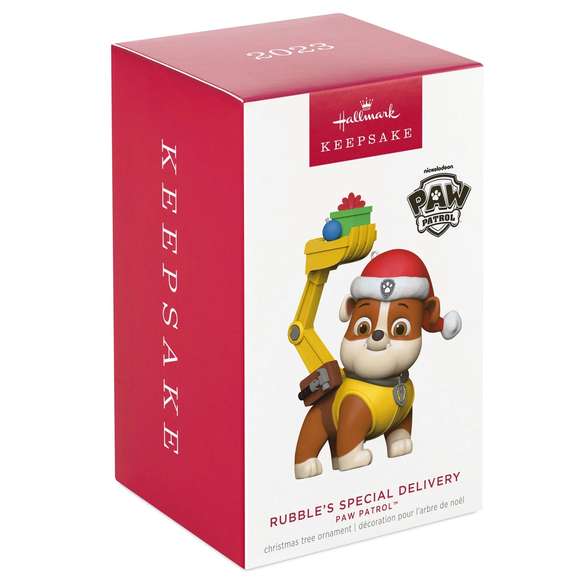 Hallmark Paw Patrol™ Rubble's Special Delivery Ornament 1 Hallmark Paw Patrol™ Rubble's Special Delivery Ornament