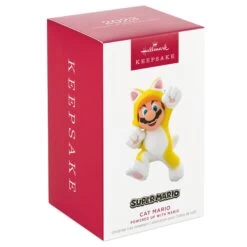 Hallmark Nintendo Super Mario™ Powered Up With Mario Cat Ornament