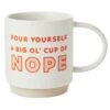 Hallmark Cup Of Nope Funny Mug, 16 Oz.