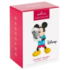 Hallmark Disney All About Mickey! Tourist Mickey Ornament