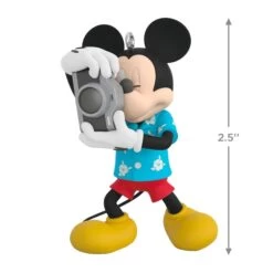Hallmark Disney All About Mickey! Tourist Mickey Ornament -Toy store disney all about mickey tourist mickey ornament 3 33074550603960